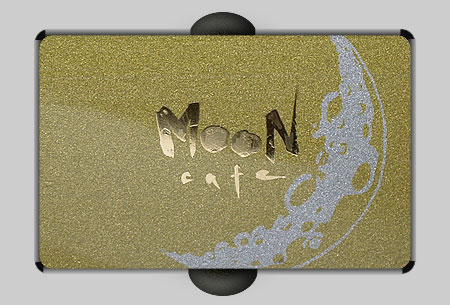 Пластиковая карта подарочная, Moon Cafe, город Днепропетровск